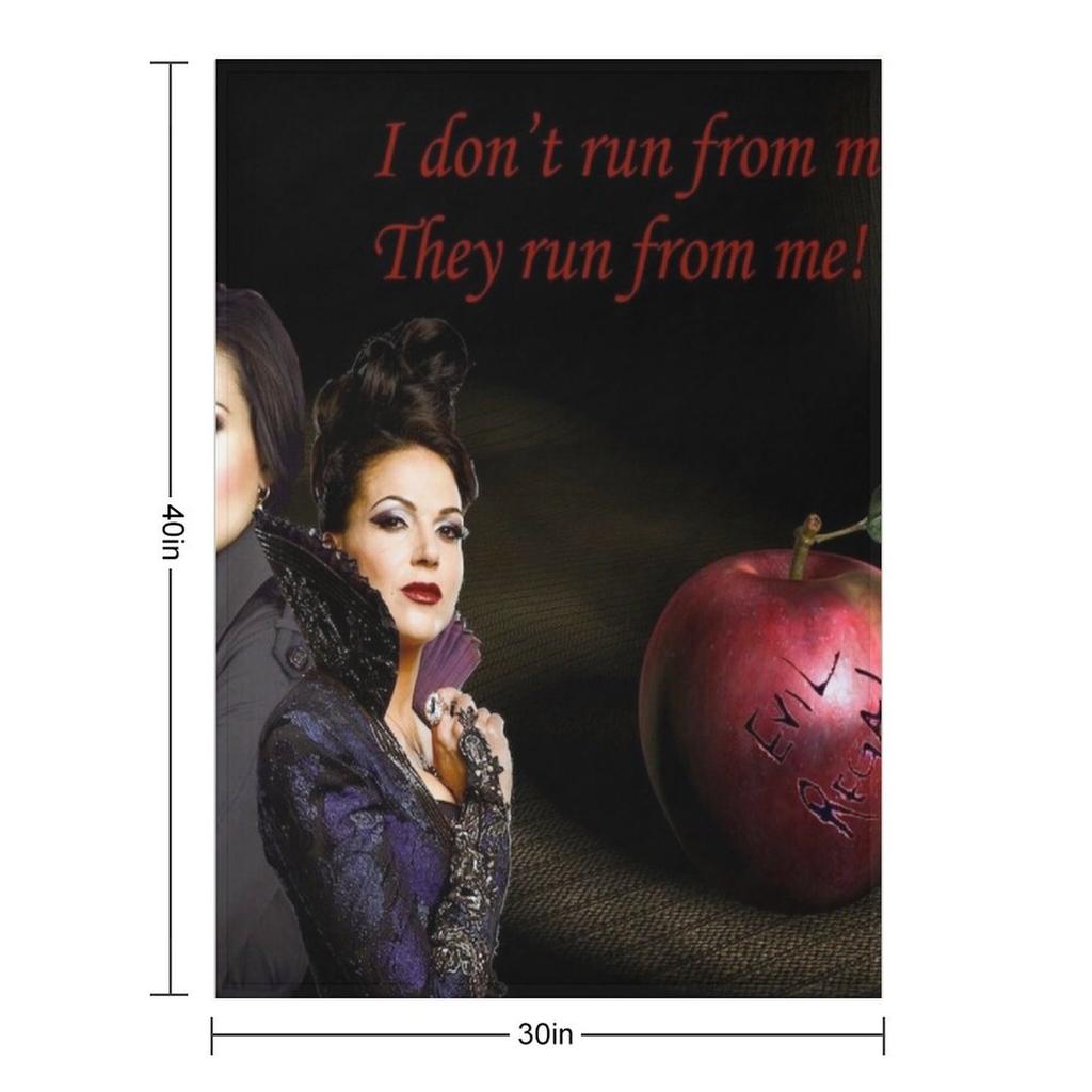 Regina Mills/Evil Queen Throw Blanket Hairys Decorative Beds Baby Soft Blankets