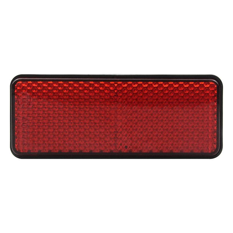 

Мотоцикл модифицированный электромобиль велосипед высокоотражающий квадратный отражатель отражатель задний глиняный пластинчатый тормозной предупреждающий прибор