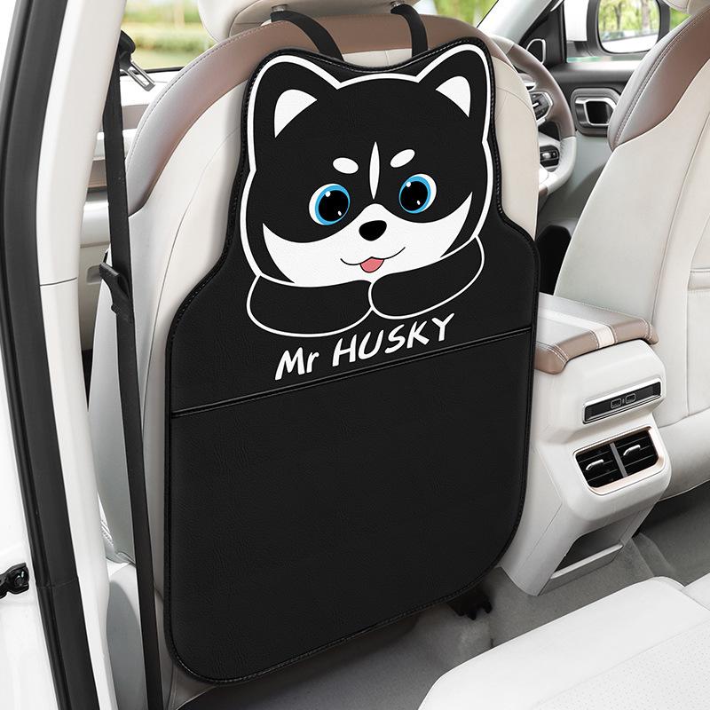 

Универсальный мультяшный защитный коврик на спинку сиденья автомобиля для детей