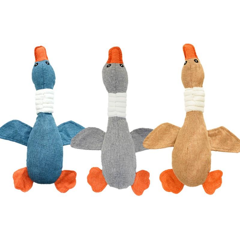 Plush Sound Toy Dogs Cats Chew-Resistant Interactive Pet Boredom Relief Dental Care