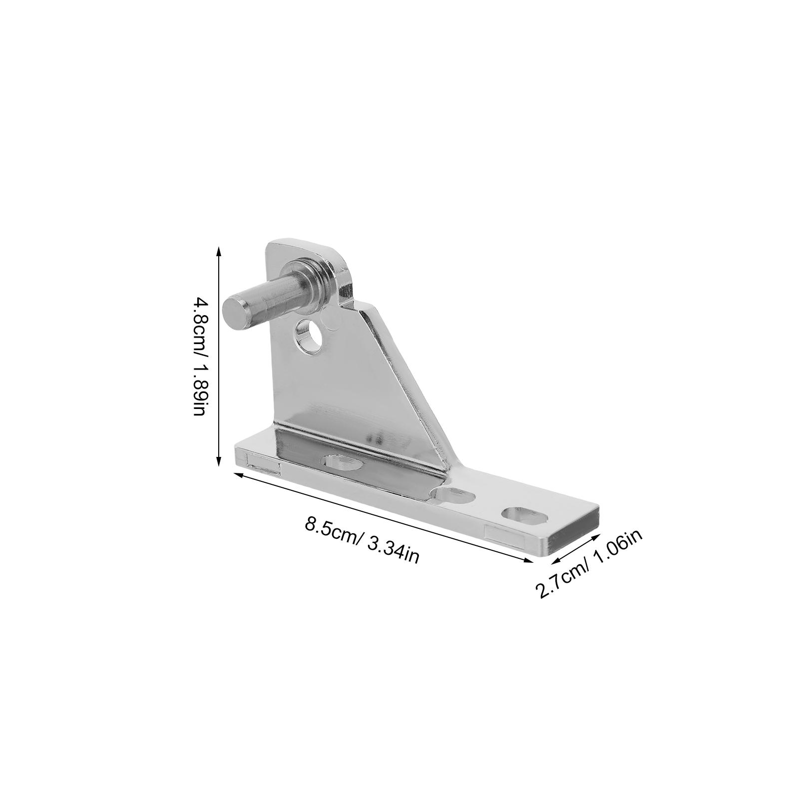 

4pcs Commercial Kitchen Freezer Door Hinges Set Zinc Alloy Heavy Duty Hinge For Refrigerator Cabinet Replacement Hardware серебряный