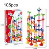 DIY Track Building Pipe Blocks For Children Ball Circuit Marble Race Run Maze Balls Educational Toys Gift For Children