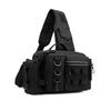 Large Capacity Fishing Tackle Backpack With Wide Strap - Waterproof Oxford Fabric Rod Bait Carrier Sea