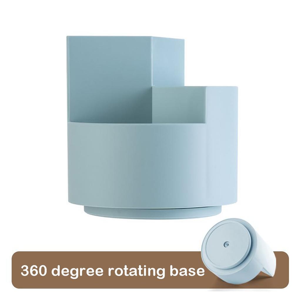 1PC Organize Your Desk With This 360°Rotating Pencil Case -Perfect For Office Home School & Students