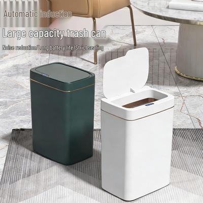 18L Chytrý odpadkový koš s indukčním víkem a dlouhotrvající baterií do obývacího pokoje
