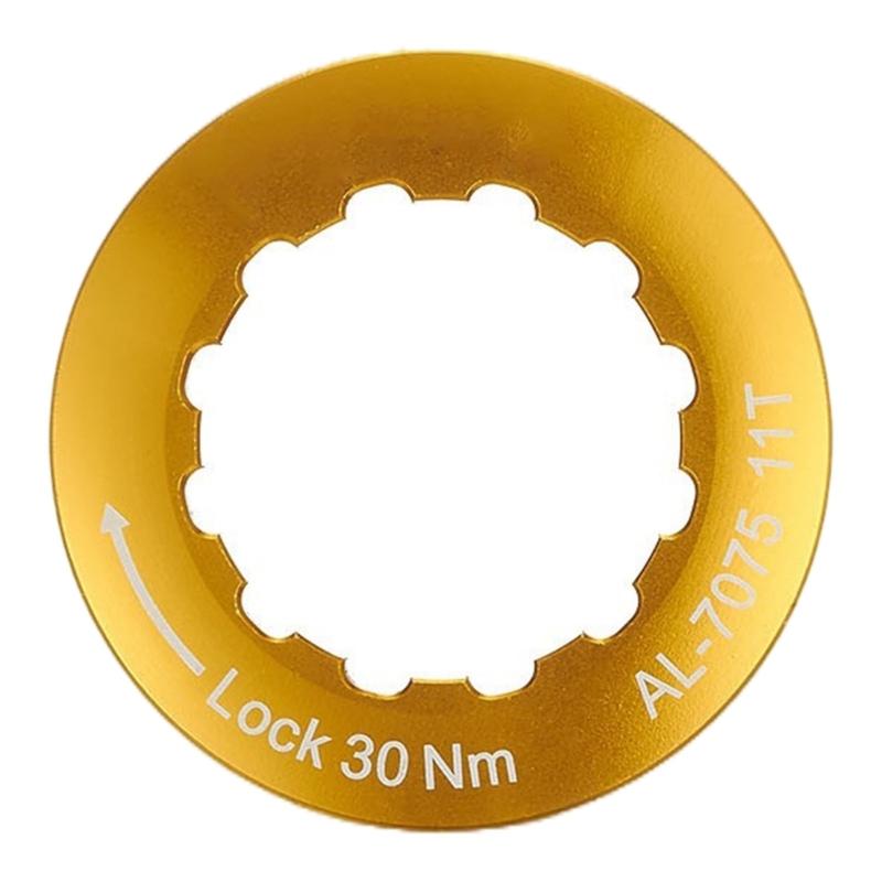 Mountain Bike Cassette Flywheel Cover 11T Flywheel Lock Caps Replacement Fixing Rings Fastening Caps Easy to Use