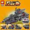 Technology Military Tank Model Building Blocks Toy Set Creative MOC KV44/99 Tanks Ornament Vehicle Bricks Toy for Boy Gifts