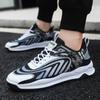 Fashion New breathable fabric casual shoes for spring and summer, comfortable flat bottom anti slip basketball sports men's shoes