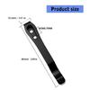 Compactly Stainless Steel Pocket Clip Tool Organizers Rustproof Belt Looping Clip for Everyday Carry Tool Wear Resistant