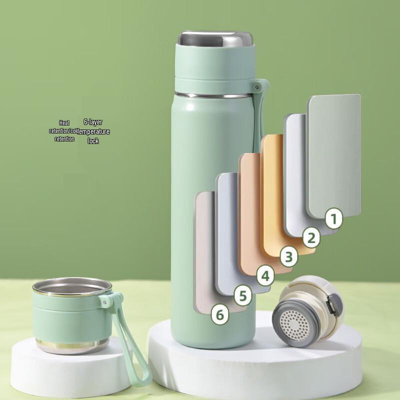 Shengye Dual-Drink Insulated Stainless Steel Water Bottle