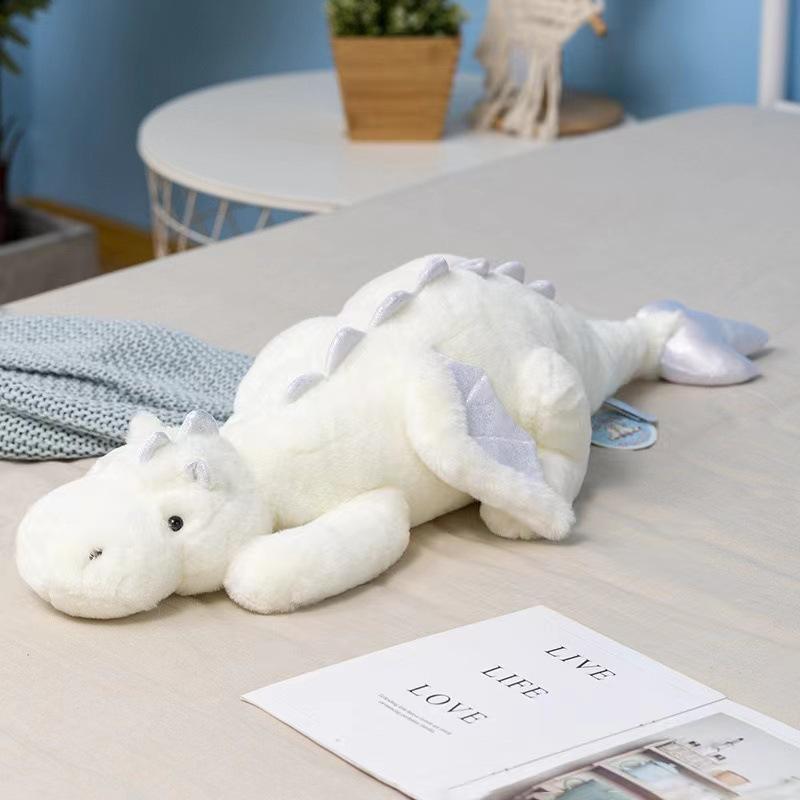 90cm Cute Dinosaur Plush Toy Lying Dragon Doll Flying Dragon Stuffed Pillow For Kids 90cm