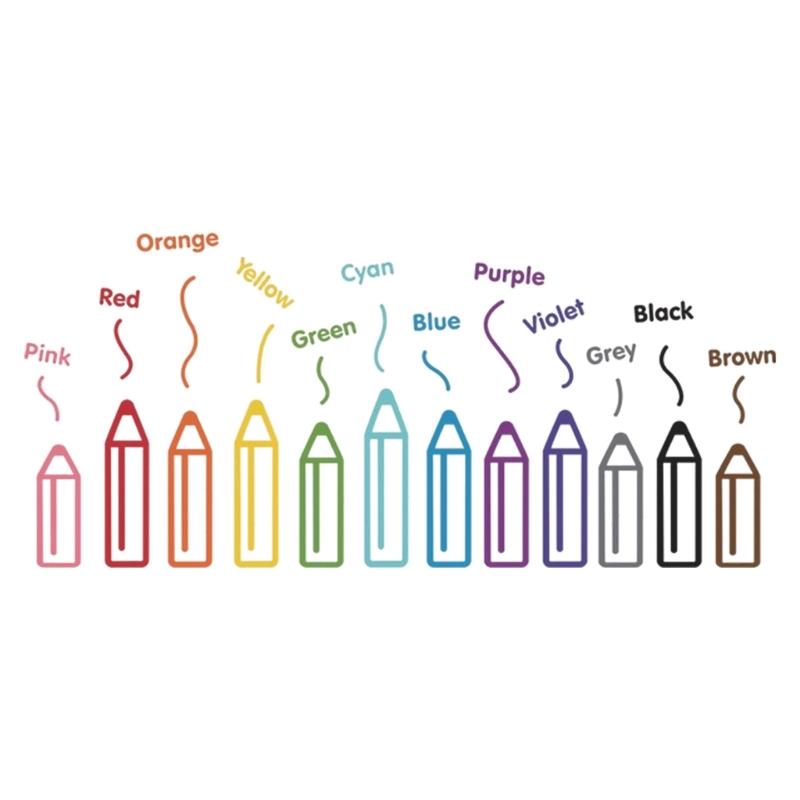 

Creative Colorful Pencil Wall Sticker Removable Waterproof PVC Art Decal Upgrades For Living Room Kids Room Homes Decors 1