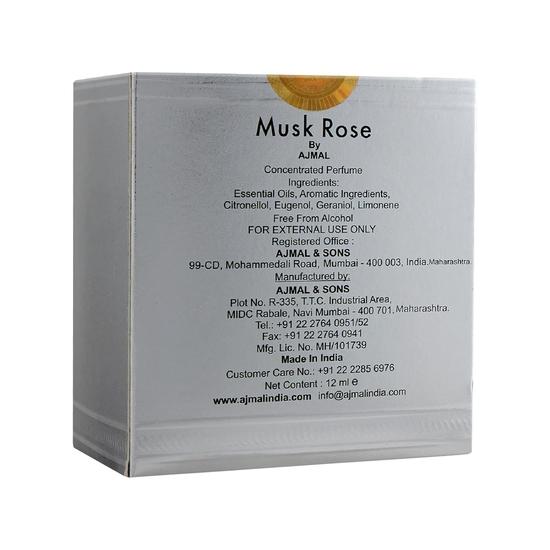 Ajmal MUSK ROSE - 10 Ml Free from Alcohol
