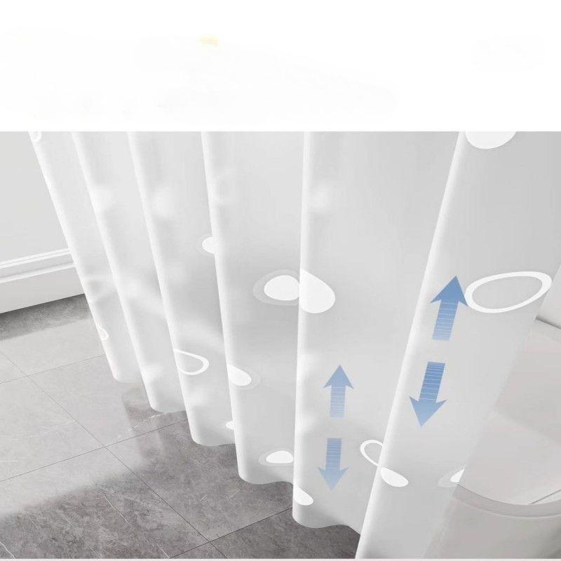 Waterproof and Moldy Shower Curtain, Used for Windows, Room Decoration, Home Decoration
