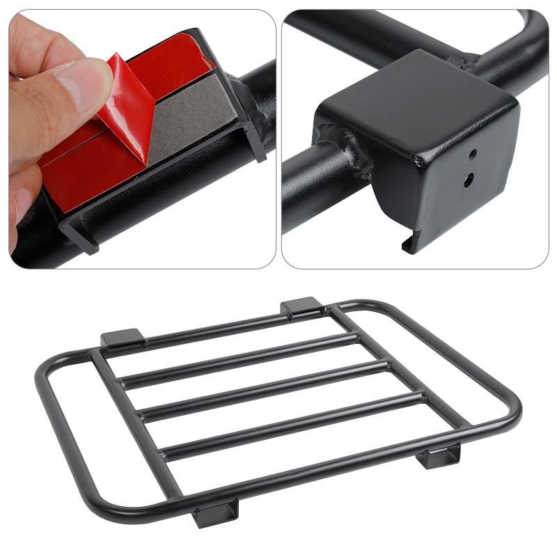 Auto Hinten Fenster Glas Rüstung Zäune Vent Schutz Rahmen Regal Für Suzuki Jimny 2019 Up Auto Statten ( Aluminiumlegierung )