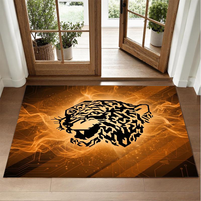 Hull FC Design Crystal Velvet Rug Soft Decorative Mat for Bedroom Entrance