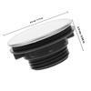 2pcs Kitchen Sink Hole Cover Stainless Steel Universal Countertop Plug For Faucet Holes Decorative Durable Secure Fit Easy