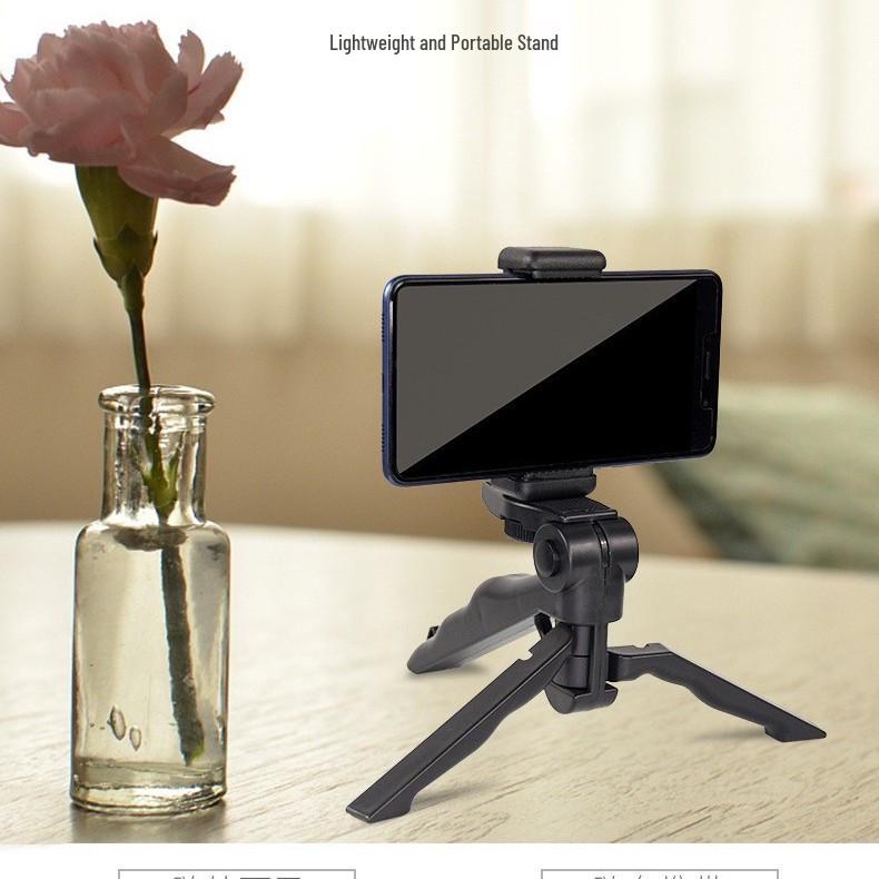 Portable Folding Phone Tripod Holder for Live Broadcasts
