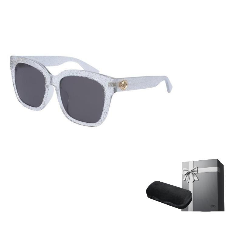 GUCCI Eyewear Double G Square frame Sunglasses (Unisex) Sunglasses GG0034S