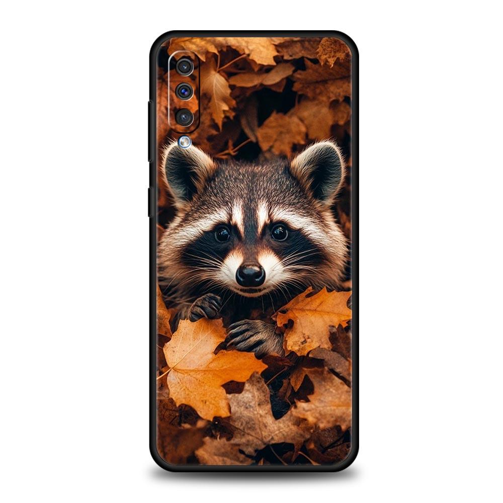 

Чехол для телефона Samsung A56 A36 A26 A24 A12 A14 A16 A50 A70 A20E A20S A10S A22 A40 A34 A54 A42 A52 5G A04s A06 Крышка Енот Galaxy A52 5G