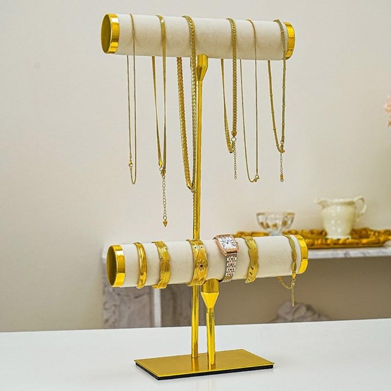 Jewelry Organizers Modern Bracelet Holder Necklace Holder Stylish Storage Rack Present for Collectors and Designers