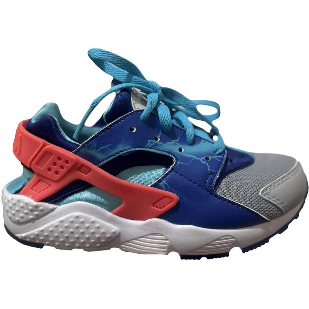 Nike Huarache Run Print Bequeme Low Top Kinder Laufschuhe Kinder Sneaker Blau 704944-003