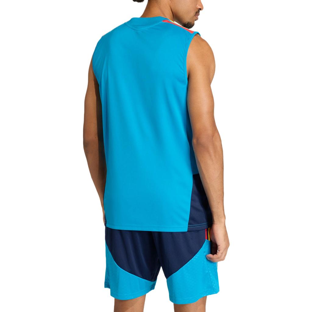 adidas Spain 26 Tiro Jersey Sleeveless Round Neck Pullover Men Tops KA8191