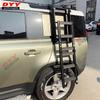 Land Rover Defender Folding Ladder Roof Rack for Off-Road Vehicles