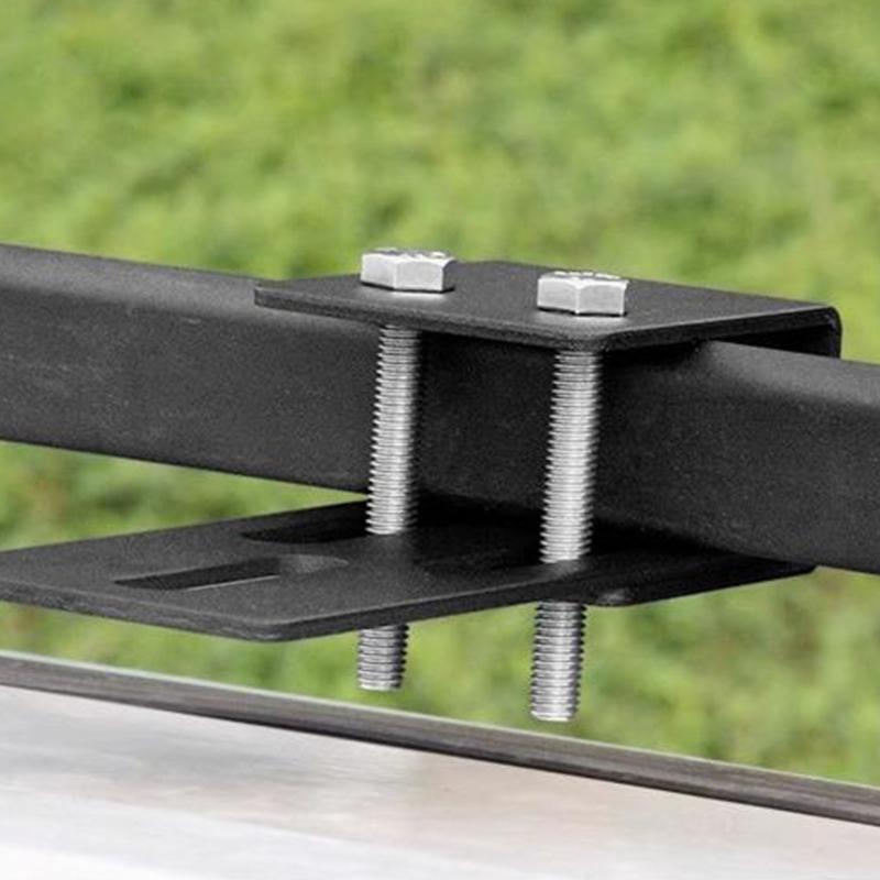 Suport Universal în Formă de L pentru Bare de Acoperiș cu Unghi Reglabil, Accesoriu Montare Cameră, Instalare Simplă pentru Vehicul