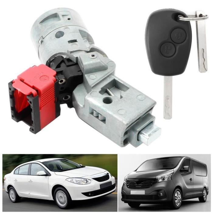 YOSOO 8200214168 Startnyckelbrytare med tändningslås 7701208408 lämplig för Renault Trafic