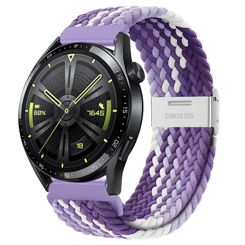 20mm Sport Nylon Strap For Samsung Galaxy Watch 5/6/pro/4/4 Classic/3 46mm/42mm/40mm/44mm Bracelet Active2 Gear S3  22mm Strap