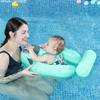 Man Bao Inflatable Baby Swimming Ring with Sunshade, Padded Underarm Vest for 0-3 Year Olds