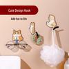 Nordic Cartoon Fridge Magnet Hooks: Cute, Creative 3D Stereo Decoration with Strong Magnetic Hold.
