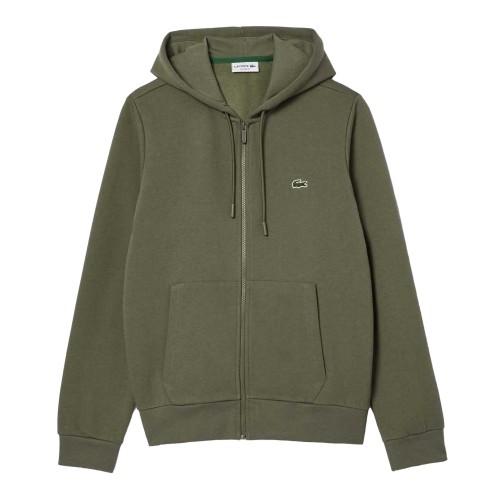 Lacoste Mens Fleece Full Zip Hoodie