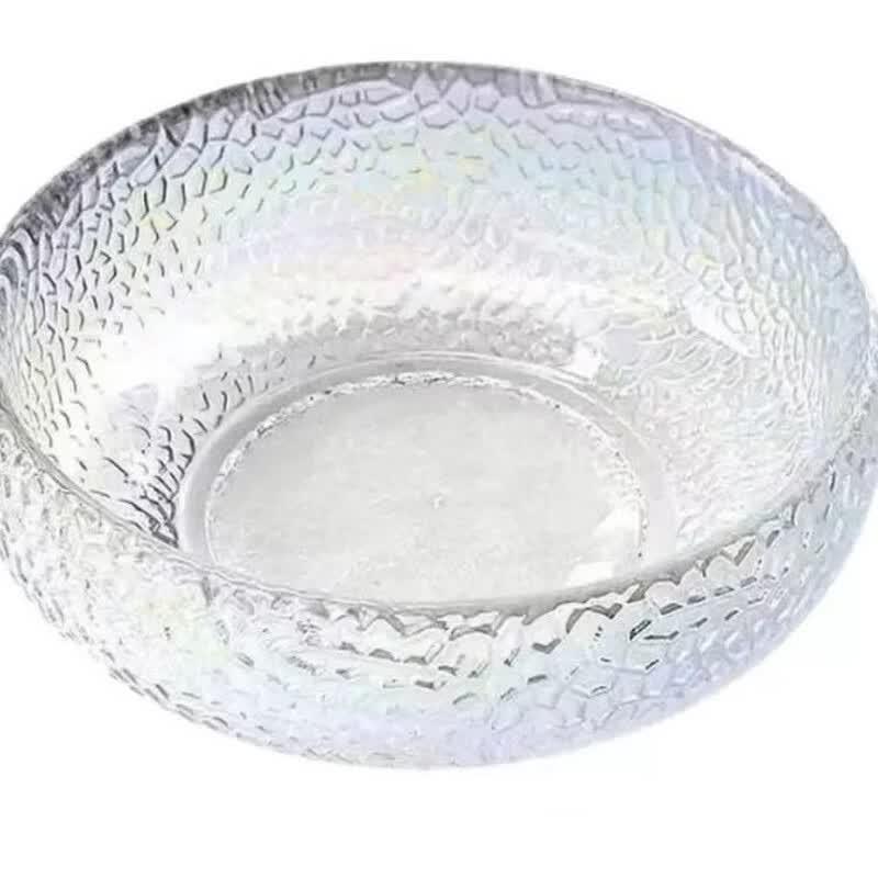 European Style Glass Salad & Dessert Bowl