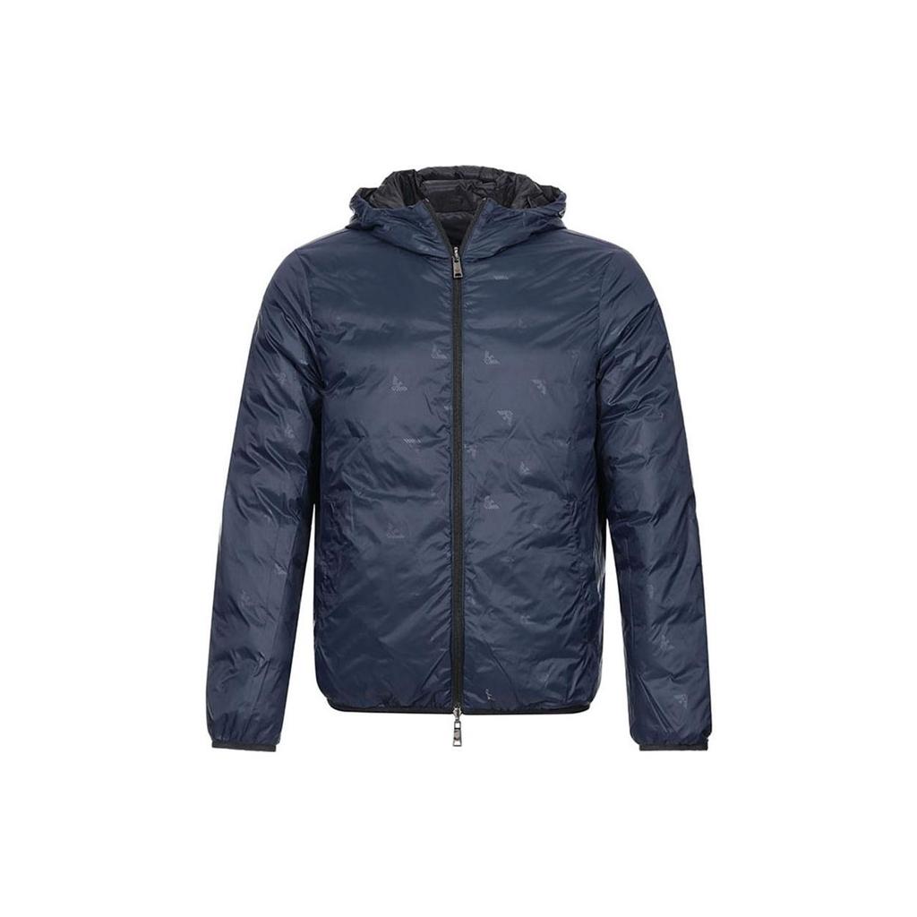 Emporio Armani Down Jacket Men's Black Blue 8N1B51-1NJMZ-0999