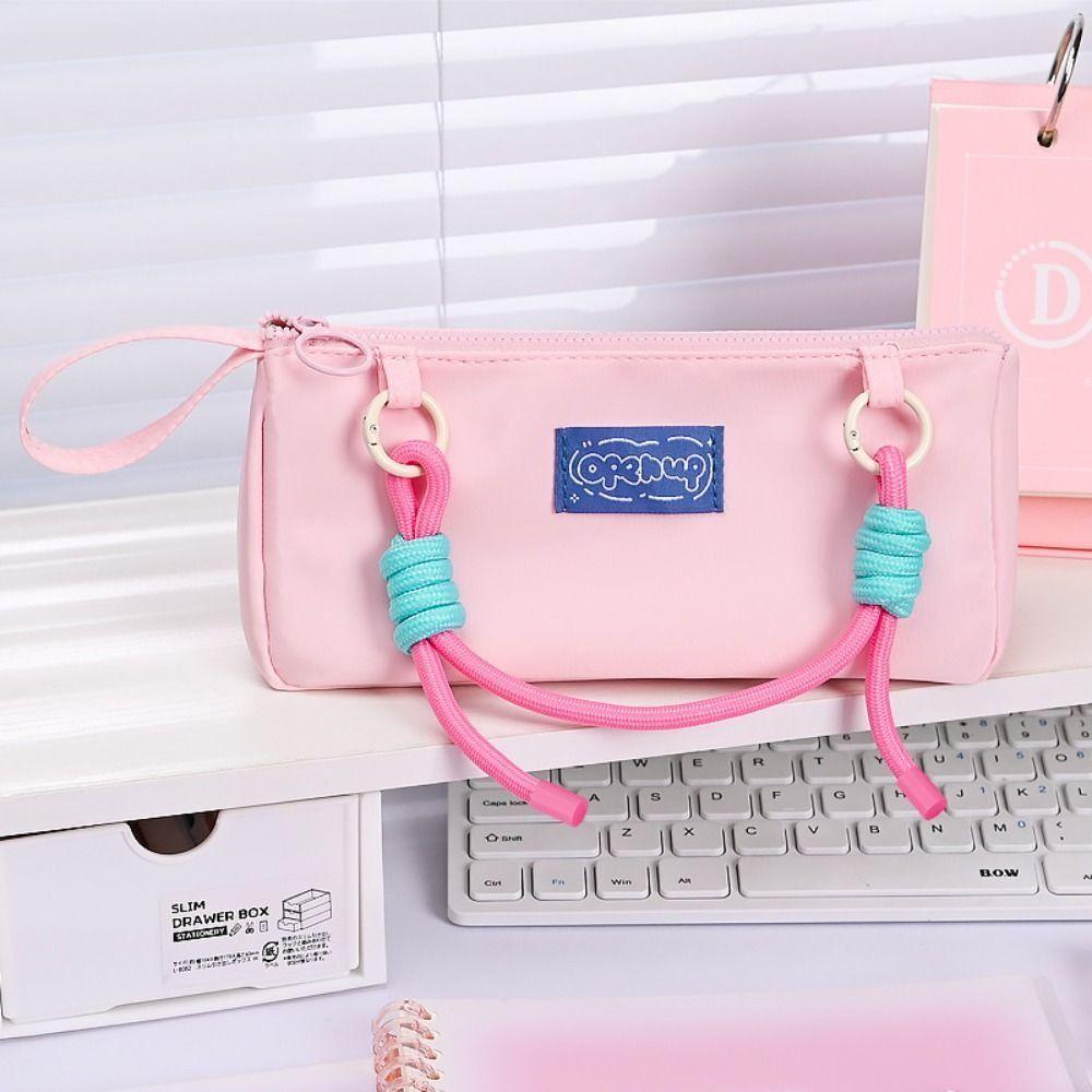 Large Capacity Stationery Storage Bag Storage Box Pen Organizer Pouch Pencil Bag  School Supplies