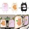 Car Seat Protectors Seat Back Cover Kick Mat Protect from Dirt Mud Waterproof Kick Protectors with Drink Holder