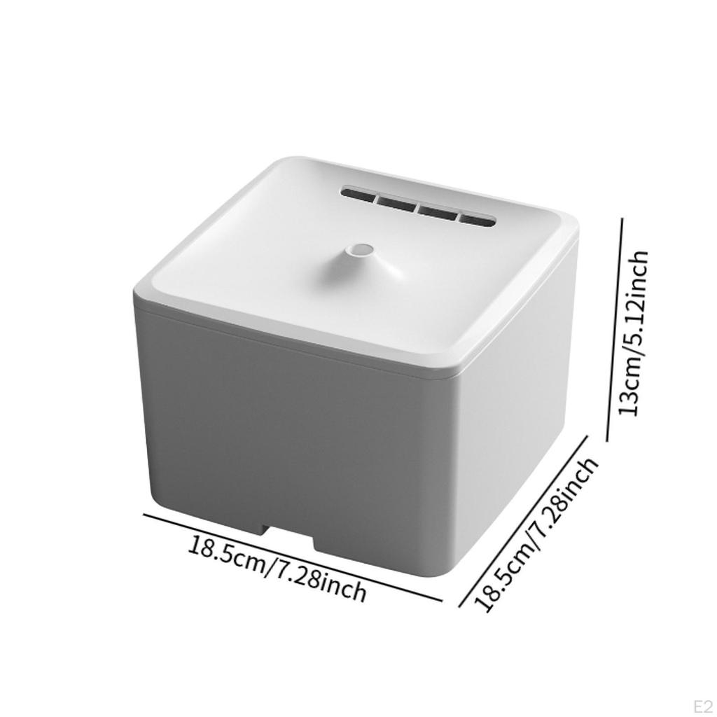 Katzen-Wassertrinkstation Inklusive Praktischer Wassernapf Spender für Kleintiere Hunde