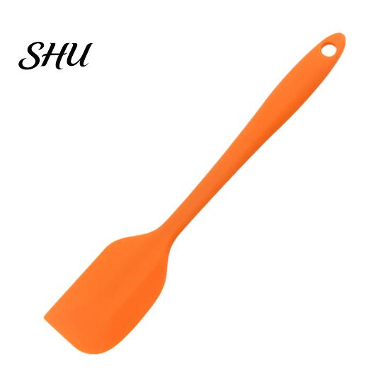 Colorful Silicone Spatulas Scraper for Baking Cooking Scraping Mixing Heat Resistant Kitchen Spatula Non Stick BPA-Free Tools Home Restaurant Utensil