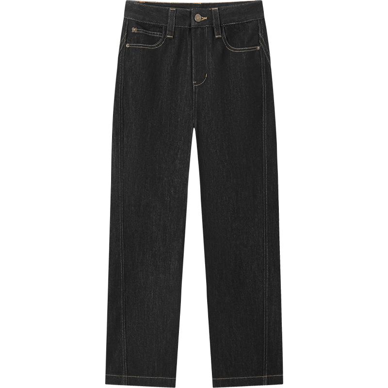 EICHITOO Women s High-Quality Color-Block Denim Jeans L
