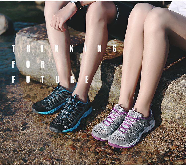 Men's and Women's Lightweight River Tracing Shoes - Breathable, Comfortable Mesh for Spring/Summer Hiking & Running