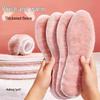 Warm Fleece Breathable Winter Insoles - Soft, Comfortable, Absorbent for Men & Women