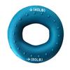 Hand Grip Strengthener Ring Silicone Comfortable Durable Forearm Finger Strength Training Ring Dark Blue 40 50lb