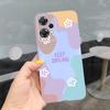 For One Plus Nord CE 2 Lite Phone Case Soft Matte Silcione TPU Back Cover For OnePlus Nord CE2 Lite 5G Mobile Coques Flower Capa