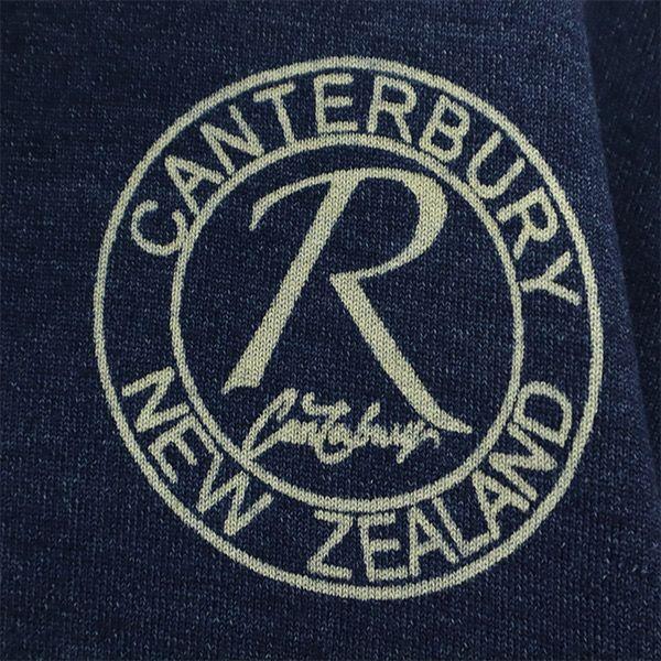 CANTERBURY OF NEW ZEALAND Logo patch Long sleeve Lager shirt M Polo shirt Men's Used