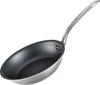 Hokuriku Aluminum Meister Clad IH Compatible Frying Made In Silver 2-Layer Pan, 21cm, Japan,