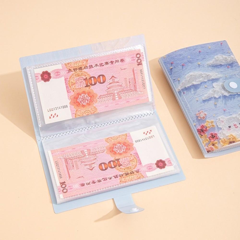 Save Money 100 Envelopes Money Saving Challenge Waterproof Reusable Mini Binder Savings Challenge Oil Painting Budget Binder