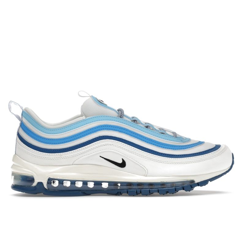 

Мужские кроссовки Nike Air Max 97 Glacier Blue белые фото-синие FN6957-100 40