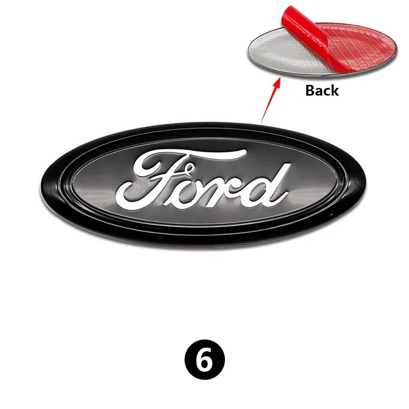 Neuer 2026 Autoaufkleber Ford Neu 2025 Heißes ABS Auto Frontgrill Heckklappe Logo Emblem Aufkleber Für Ford Focus Mondeo Edge Ecosport
